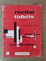David Carr Glover - Recital tidbits - Book 1, Gebruikt, Ophalen of Verzenden, Artiest of Componist, Piano