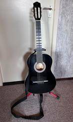 Akoestische guitaar incl. accesoires, Muziek en Instrumenten, Snaarinstrumenten | Gitaren | Akoestisch, Ophalen, Gebruikt, Klassieke of Spaanse gitaar
