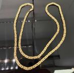 Prachtige 14k gouden koningsketting 65 cm, Ophalen of Verzenden, Nieuw, Goud