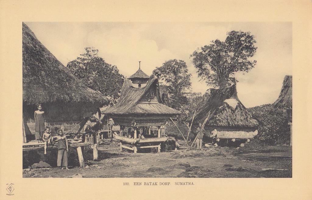 Fotoprent Indonesie Lichtdruk Sumatra Indonesia 1910, Verzenden, Foto, Zo goed als nieuw, Voor 1940