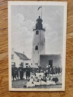 ansicht URK Vuurtoren GNODDE Vishandel Reclame klederdracht, Verzamelen, Ansichtkaarten | Nederland, Ophalen of Verzenden, Flevoland