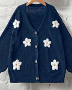 Vest Francis Blauw (44-50), Verzenden, Nieuw, Blauw, Trui of Vest