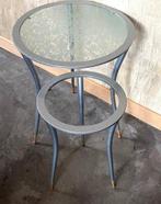 bijzettafels, Huis en Inrichting, Tafels | Bijzettafels, Minder dan 55 cm, Rond, Ophalen, 45 tot 60 cm