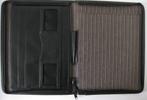 Portfoliomap zwart met streepvoering en rits 34 x 25,5 cm, Ophalen of Verzenden, Nieuw