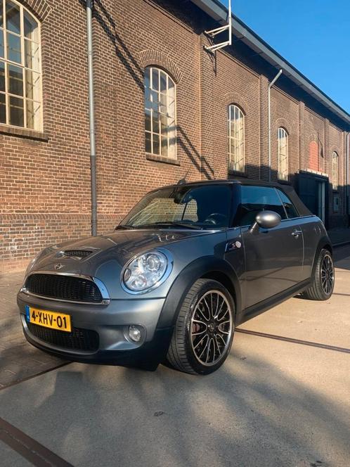 Mini 1.6 Cooper S Cabrio 2009 Grijs..., Auto's, Mini, Particulier, Benzine, D, Cabriolet, Handgeschakeld, Geïmporteerd, Zilver of Grijs