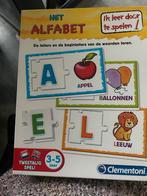 Het Alfabet Puzzel - Clementoni, Ophalen of Verzenden, Zo goed als nieuw, Puzzelen