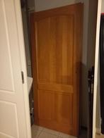 twee massief houten deuren, Ophalen, 80 tot 100 cm, Binnendeur, Zo goed als nieuw