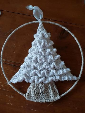 Gehaaktekerstboom in ring 40cm beschikbaar voor biedingen