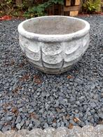 Bloempotten - Groot (55cm) & Klein (30cm), Ophalen, Gebruikt, Tuin, Beton