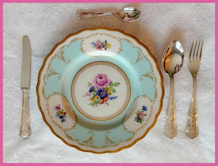 Brocant bestek 12 persoons 800 Italy, Antiek en Kunst, Antiek | Bestek, Ophalen