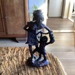 Brons beeldje van B.v/d Houdt 12 cm H in goede staat € 12, Ophalen of Verzenden