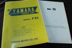 Yamaha FS1 1969 moped parts list bromfiets onderdelen boek, Ophalen of Verzenden, Zo goed als nieuw