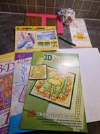 Compleet Borduurpakket Kaarten Maken, Ophalen of Verzenden, Zo goed als nieuw, Handborduren, Borduurpakket