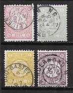 Nvph 30-33 gebruikt cw 7,00, Postzegels en Munten, Postzegels | Nederland, Ophalen of Verzenden