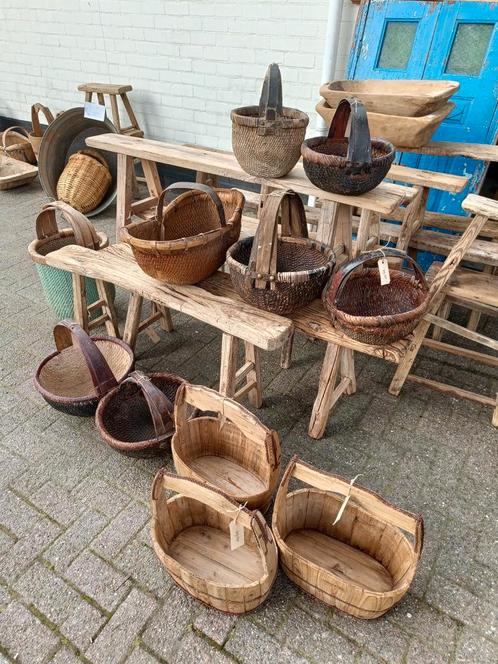 Echte oude Chinese bankjes krukjes, Antiek en Kunst, Antiek | Woonaccessoires, Ophalen