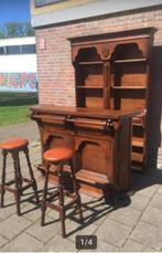 Engelse 🇬🇧 bar huisbar kroeg Heiniken cafe manecave tap, Huis en Inrichting, Barren, Ophalen, Zo goed als nieuw, Inclusief barstoelen