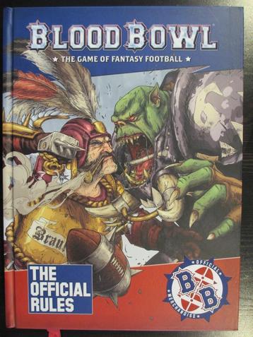 Blood Bowl rulebook (huidige editie) beschikbaar voor biedingen