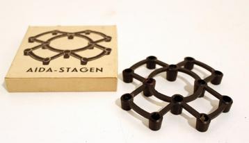 Aida Stagen - Deens vintage kandelaar mid century design beschikbaar voor biedingen