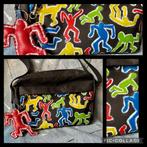 Cross body tasje met Keith Haring decoratie, Ophalen of Verzenden, Schoudertasje