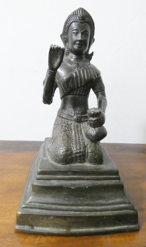 Aanbidding van vrouw Kwak Wat Pikul Thong [1538], Antiek en Kunst, Kunst | Beelden en Houtsnijwerken, Ophalen