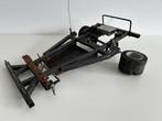 Vintage stockcar chassis 1/8 nitro rc auto, Hobby en Vrije tijd, Modelbouw | Radiografisch | Auto's, Ophalen of Verzenden, Gebruikt