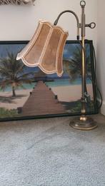 Vintage Halogen Floor Lamp – Adjustable Height – Brass Finis, Ophalen, Gebruikt, Vinted, Minder dan 100 cm