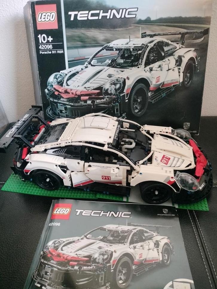 Lego 42096 Porsche 911 RSR, Kinderen en Baby's, Speelgoed | Duplo en Lego, Gebruikt, Lego, Complete set, Ophalen of Verzenden