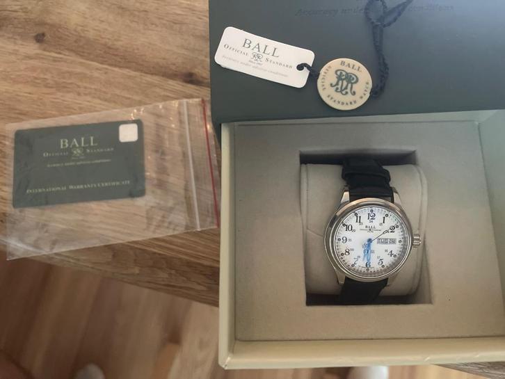 Ball Watch-Trainmaster 60 seconds-Original Box and Papers, Sieraden, Tassen en Uiterlijk, Horloges | Heren, Nieuw, Overige merken