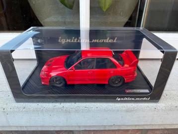 1:18 Mitsubishi Lancer Evolution 3 GSR rood Ignition IG3550 beschikbaar voor biedingen