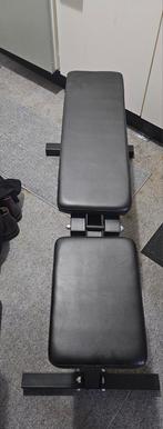 Fitnessbank / Halterbank - Verstelbaar, Sport en Fitness, Fitnessmaterialen, Ophalen of Verzenden, Zo goed als nieuw, Buik, Fitnessbank