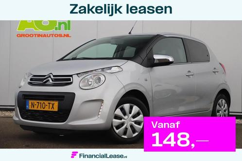 Citroen C1 1.0 VTi Feel Carplay Android Navigatie Achteruitr, Auto's, Citroën, Bedrijf, Lease, Financial lease, C1, ABS, Achteruitrijcamera