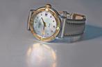 Raymond Weil 18K goud echte diamanten paarlemoer wijzerplaat, Overige merken, Leer, Polshorloge, Ophalen of Verzenden
