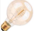 2x Spiraal lamp 80x120 E27 vintage 40W deco LED evt 48 stuks, 30 tot 60 watt, Led-lamp, Soft of Flame, Nieuw
