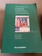 Europese codificatiegeschiedenis van Lokin, Zwalve en Jansen, Verzenden, Alpha, Zo goed als nieuw