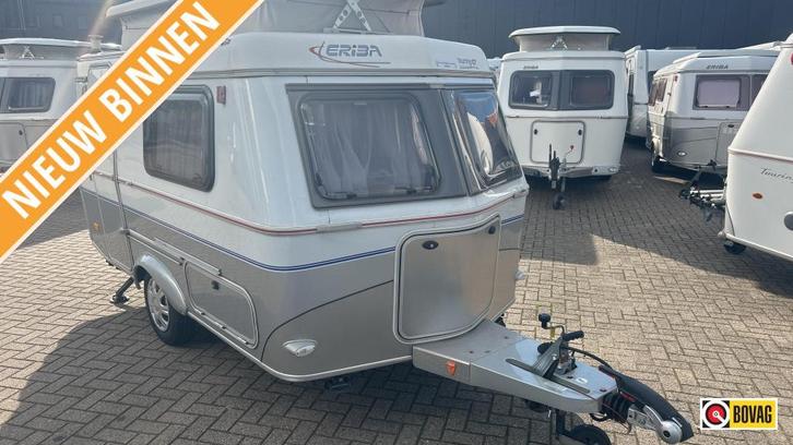 Eriba Touring Puck 230 GT 2007 - LICHTGEWICHT!, Caravans en Kamperen, Caravans, Bedrijf, tot en met 2, 500 - 750 kg, Eriba, tot 4 meter
