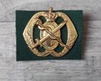 Baretembleem Geneeskundige Dienst, Verzamelen, Ophalen of Verzenden, Landmacht, Nederland, Embleem of Badge