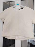 Natan cream blouse met structuur maat M, Gedragen, Maat 38/40 (M), Ophalen of Verzenden, Wit