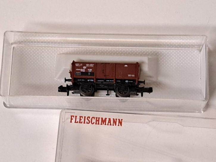 Fleischmann goederenwagon, art. 8860, Hobby en Vrije tijd, Modeltreinen | N-Spoor, Zo goed als nieuw, Wagon, Gelijkstroom, Fleischmann