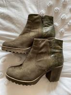 Laarsje (z.g.a.n.) maat 39 ( H3 ), Kleding | Dames, Schoenen, Ophalen of Verzenden, Zo goed als nieuw, Groen