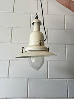 Antieke lamp emaille, Ophalen