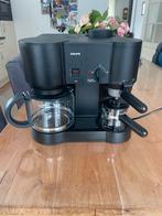 Krups F866 Espresso- en Cappuccino apparaat, Espresso apparaat, Gemalen koffie, Zo goed als nieuw, 4 tot 10 kopjes