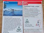 E-foilen 20% korting voor max. 5 pers.