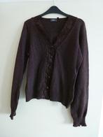 nieuw MEXX lamswol vest chocolade bruin M -GRATIS zend, Kleding | Dames, Verzenden, Nieuw, Maat 38/40 (M), Bruin