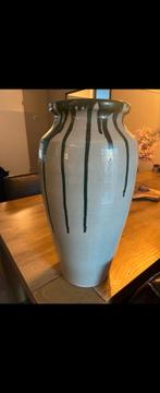 Groene vaas, Huis en Inrichting, Woonaccessoires | Vazen, Ophalen, Overige kleuren, Minder dan 50 cm, Glas