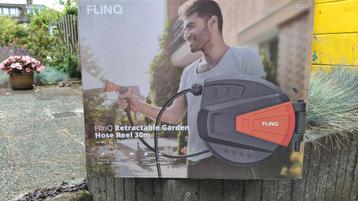 Nieuw in doos Flinq 30m tuinslang haspel beschikbaar voor biedingen
