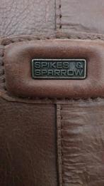Bruine leren handtas Spikes & Sparrow, Sieraden, Tassen en Uiterlijk, Tassen | Damestassen, Ophalen of Verzenden, Gebruikt, Bruin