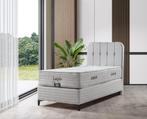 Boxspring - 100x200 - opslagruimte, 100 cm, 210 cm, Ophalen of Verzenden, Style