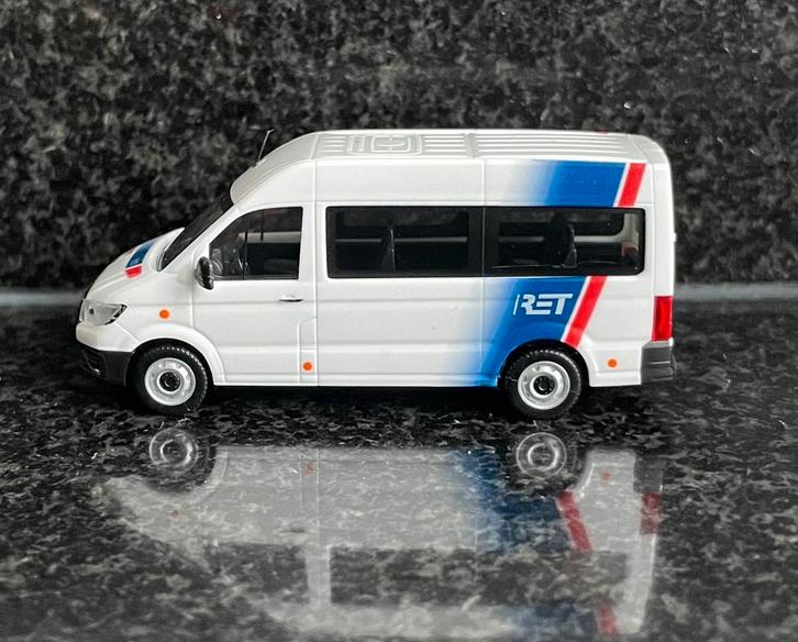 Decals transfer logo set RET Rotterdam blauw buurtbus taxi, Hobby en Vrije tijd, Modelauto's | 1:87, Nieuw, Verzenden