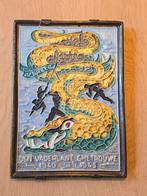 Tegel Verzet Den Vaderlant Ghetrouwe 1940 1945 Royal Delft, Ophalen of Verzenden