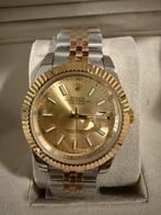 Roley 2 tone 41 mm date, Ophalen of Verzenden, Zo goed als nieuw, Zwart, Android